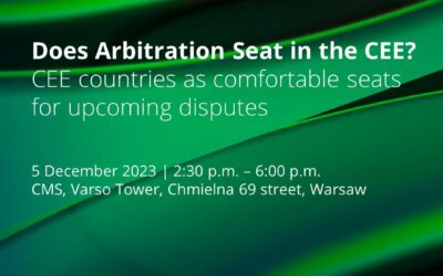 Does Arbitration Seat in the CEE?